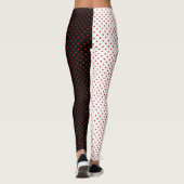 Red Polka Dot Leggings (Rückseite)