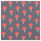 Red Polka Dot Mushrooms-Muster Stoff (Muster)