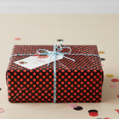 Red Polka Dot Wrapping Paper Geschenkpapier
