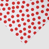 Red Polka Dots Seidenpapier (Ausschnitt)