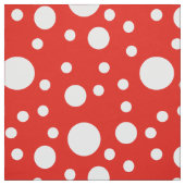 Red Polka Dots Stoff (Muster)