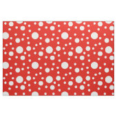 Red Polka Dots Stoff (Fat Quarter (45,7 x 55,9 cm))