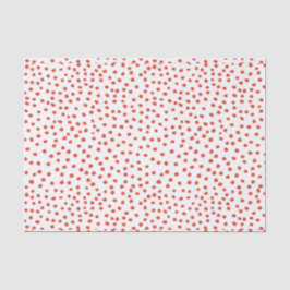 Red Polka Dots Tissue Paper Seidenpapier