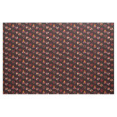 Red Polka Dotted Mama Tattoo Stoff (Yard (91,4 cm))