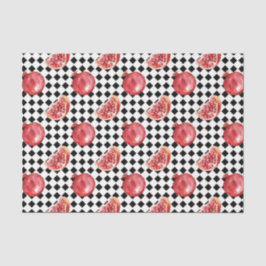 Red Pomegranat (Design 8 Red Series) Seidenpapier