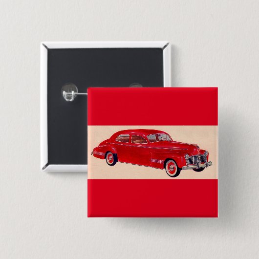 Red Pontiac Torpedo Button (Vorne & Hinten)