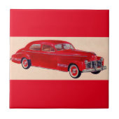 Red Pontiac Torpedo Fliese (Vorderseite)