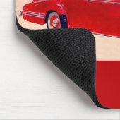Red Pontiac Torpedo Mousepad (Ecke)