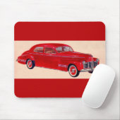 Red Pontiac Torpedo Mousepad (Mit Mouse)