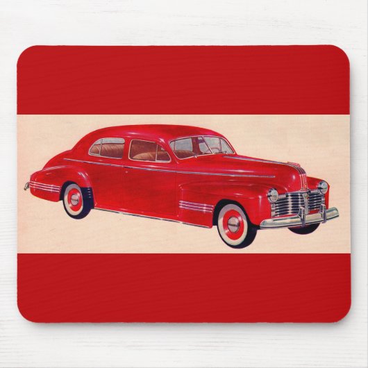 Red Pontiac Torpedo Mousepad (Vorne)