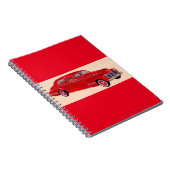 Red Pontiac Torpedo Notizblock (Rechte Seite)
