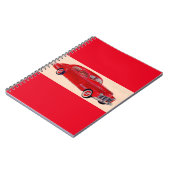 Red Pontiac Torpedo Notizblock (Linke Seite)