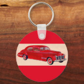 Red Pontiac Torpedo Schlüsselanhänger (Vorderseite)