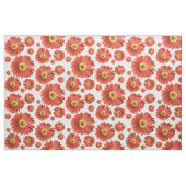 Red Pop Daisy Pattern Stoff (Yard (91,4 cm))