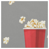 Red Popcorn Eckets Movie Snack Fernsehfilm Stoff (Nahaufnahme)