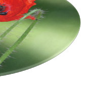 Red Poppe Seed Cutting Board Schneidebrett (Ecke)