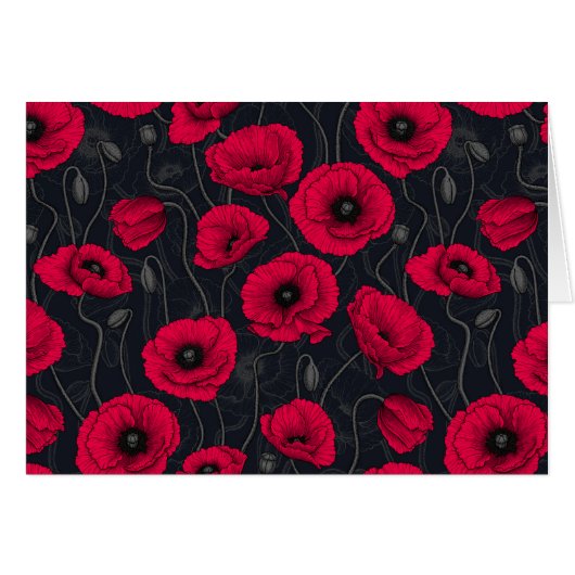 Red Poppies (Vorderseite (Horizontal))