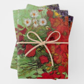 Red Poppies and Daisies by Vincent van Gogh Geschenkpapier Set (Beispiel)
