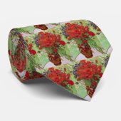 Red Poppies and Daisies by Vincent van Gogh Krawatte (Gerollt)