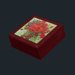 Red Poppies and Daisies von Vincent van Gogh Geschenkbox<br><div class="desc">Still Life: Red Poppies and Daisies von Vincent van Gogh ist ein Vintager Kunst Post-Impressionismus noch Leben Blumenmalerei. Ein wunderschönes Bouquet mit Mohn-Blume und Blume aus weißem Mohn, die in einer dekorativen Vase frisch aus dem Garten stammen. Über den Künstler: Vincent Willem van Gogh (1853-1890) war einer der berühmtesten postimpressionistischen...</div>