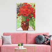 Red Poppies and Daisies von Vincent van Gogh Leinwanddruck (Insitu (Wohnzimmer))