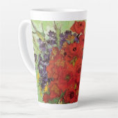 Red Poppies and Daisies von Vincent van Gogh Milchtasse (Linke Ecke)