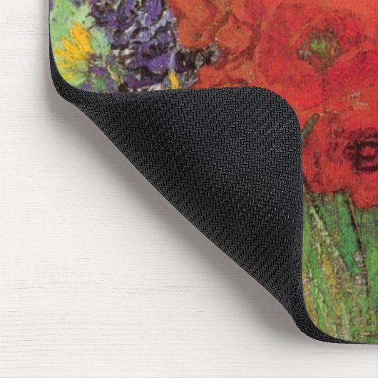 Red Poppies and Daisies von Vincent van Gogh Mousepad (Ecke)