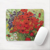 Red Poppies and Daisies von Vincent van Gogh Mousepad (Mit Mouse)