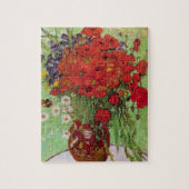 Red Poppies and Daisies von Vincent van Gogh Puzzle (Vertikal)