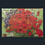 Red Poppies and Daisies von Vincent van Gogh Stofftischset<br><div class="desc">Still Life: Red Poppies and Daisies von Vincent van Gogh ist ein Vintager Kunst Post-Impressionismus noch Leben Blumenmalerei. Ein wunderschönes Bouquet mit Mohn-Blume und Blume aus weißem Mohn, die in einer dekorativen Vase frisch aus dem Garten stammen. Über den Künstler: Vincent Willem van Gogh (1853-1890) war einer der berühmtesten postimpressionistischen...</div>