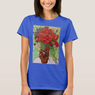 Red Poppies and Daisies von Vincent van Gogh T-Shirt