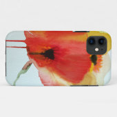Red Poppies Aquarell Moderne Blumenkunst Case-Mate iPhone Hülle (Rückseite (Horizontal))