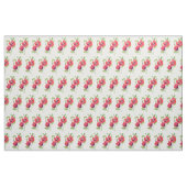 Red Poppies Aquarellfarben Illustrationsmuster Stoff (Yard (91,4 cm))