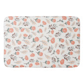Red Poppies Bath Mat - Nordic Style Badematte (Vorderseite)