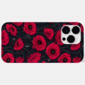 Red Poppies Case-Mate iPhone Hülle (Rückseite (Horizontal))