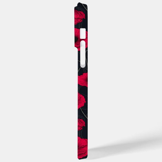 Red Poppies Case-Mate iPhone Hülle (Rückseite / Links)