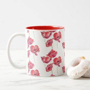 Red Poppies Coffee Tasse
