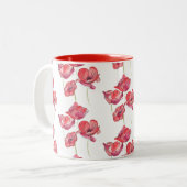 Red Poppies Coffee Tasse (Vorderseite Links)