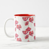 Red Poppies Coffee Tasse (Links)