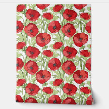 Red Poppies Custom Floral
