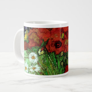 Red Poppies & Daisies Van Gogh Jumbo-Tasse