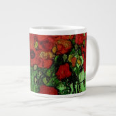 Red Poppies & Daisies Van Gogh Jumbo-Tasse (Vorderseite Rechts)