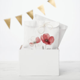 Red Poppies Geschenktütchen
