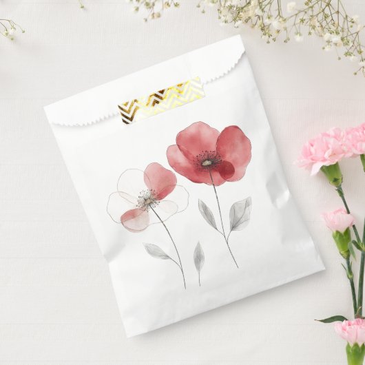 Red Poppies Geschenktütchen (Versiegelt)