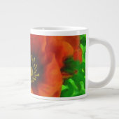 Red Poppies Jumbo-Tasse (Rechts)