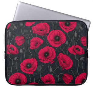 Red Poppies Laptopschutzhülle