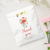 Red Poppies Mason Jar Brautparty Geschenktütchen (Versiegelt)