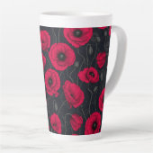 Red Poppies Milchtasse (Rechte Ecke)