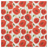 Red Poppies mit Lady Bugs Stoff (Muster)