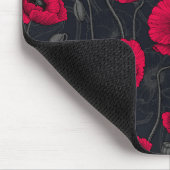 Red Poppies Mousepad (Ecke)